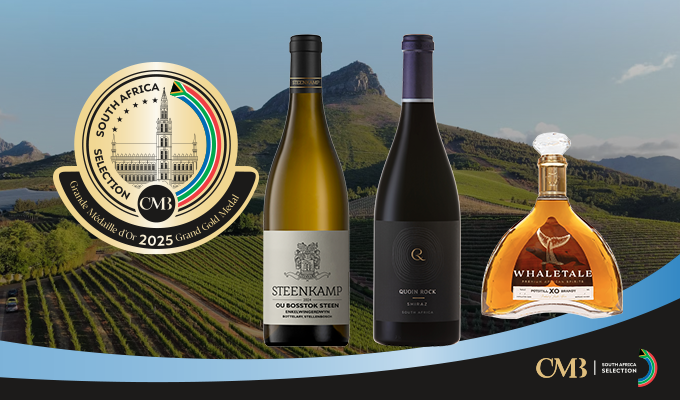 CMB Announces Winners of the 2025 South Africa Selection: Groenland Steenkamp Ou Bosstok Steen 2024 and Whaletale XO Potstill Brandy Take Top Honors